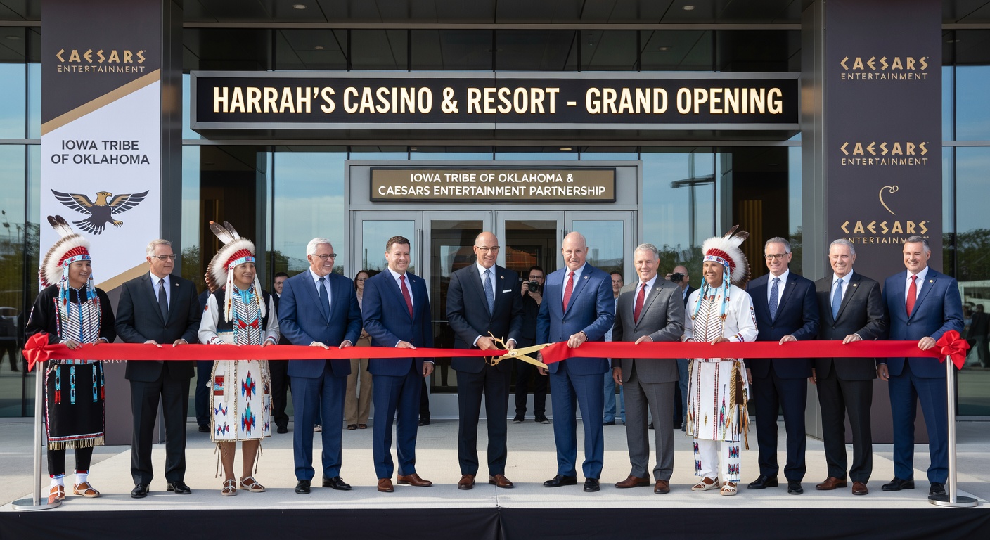Interior shot of Bally’s Marquette gaming floor featuring rows of vibrant slot machines and enthusiastic patrons