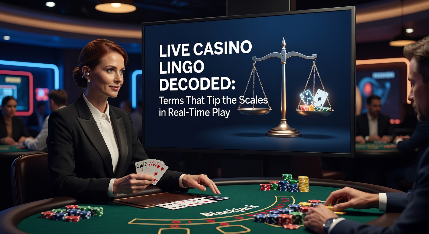 Live casino dealer interacting with players during a blackjack session, cards and chips visible on the table